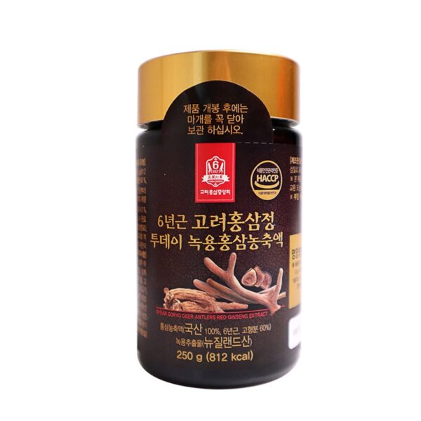 Cao Hồng Sâm Nhung Hươu Hàn Quốc Goryo 2 lọ x 250g - Ảnh 2