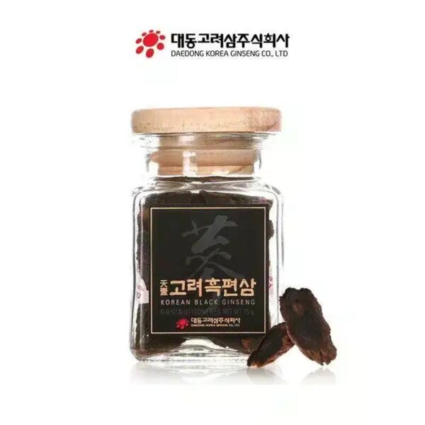 Hắc Sâm khô Daedong thái lát Hàn Quốc 75g - Ảnh 3