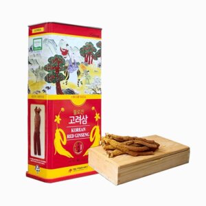 Sâm khô hộp thiếc Hàn Quốc Daedong 300g 11-20 củ