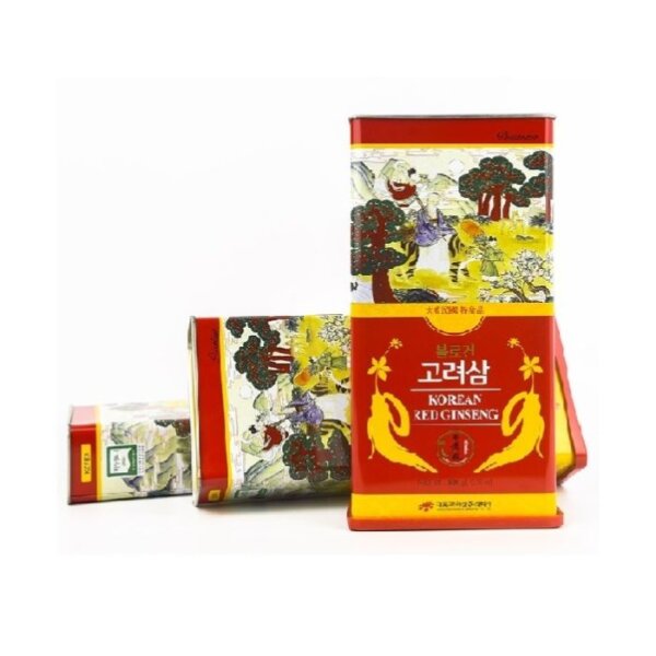 Sâm khô hộp thiếc Hàn Quốc Daedong 300g 11-20 củ - Ảnh 5