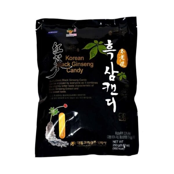 Kẹo Hắc Sâm Hàn Quốc Daedong gói 250g