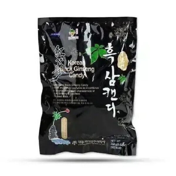 Kẹo Hắc Sâm Hàn Quốc Daedong gói 250g - Ảnh 2