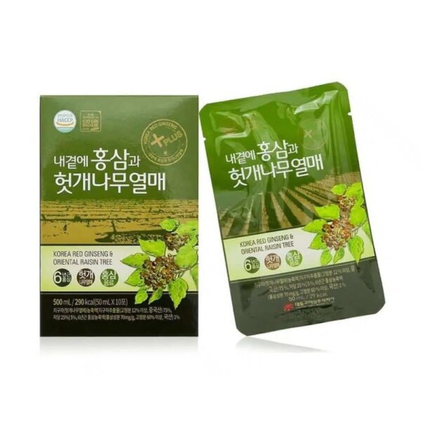 Nước Hồng Sâm mát gan Daedong 30 gói x 50ml - Ảnh 2