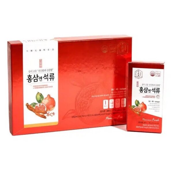 Nước Lựu Hồng Sâm Collagen Daedong 30 gói x 10ml - Ảnh 2