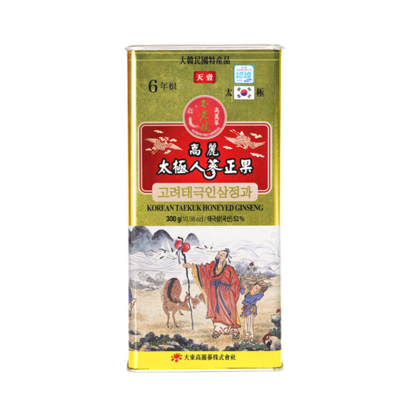Thái cực Sâm Hàn Quốc Daedong tẩm mật ong hộp thiếc 300g - Ảnh 4