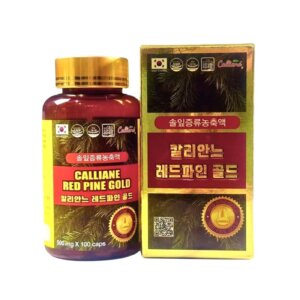 Tinh dầu thông đỏ Calliane Hàn Quốc 100 viên