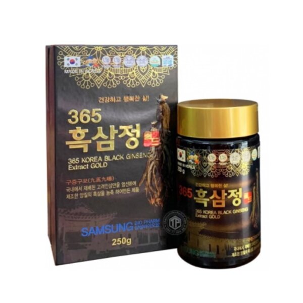 Cao Hắc Sâm Hàn Quốc 365 Samsung Bio hộp 4 lọ x 250g - Ảnh 2