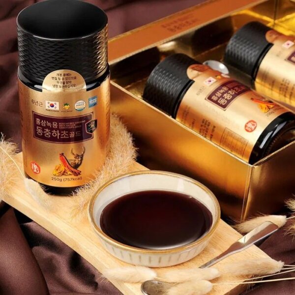 Cao Hồng Sâm 6 năm tuổi Ginseng King 2 lọ Nhung Hươu - Ảnh 3