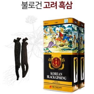 Hắc Sâm củ khô Hàn Quốc Daedong hộp thiếc 300g
