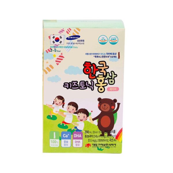 Hồng Sâm trẻ em Daedong Hàn Quốc 30 gói (2-5 tuổi) - Ảnh 4