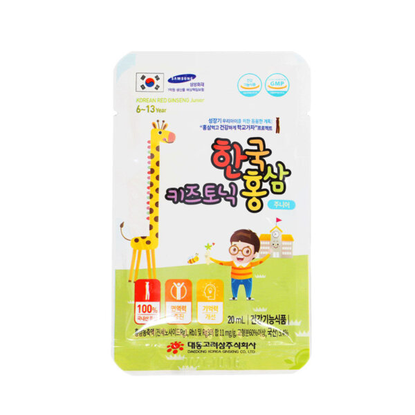 Hồng Sâm trẻ em Hàn Quốc Daedong 30 gói (6-13 tuổi) - Ảnh 3
