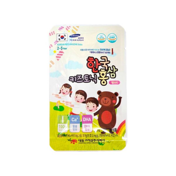 Hồng Sâm trẻ em Daedong Hàn Quốc 30 gói (2-5 tuổi) - Ảnh 5