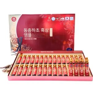 Nước Hắc Sâm cô đặc GinsengKing 30 ống x 20ml