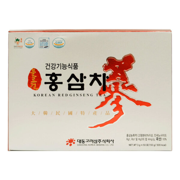 Trà Hồng Sâm Daedong Korean Red Ginseng Tea 50 gói