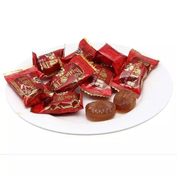 Kẹo hồng Sâm Vitamin Hàn Quốc 200g - Ảnh 2