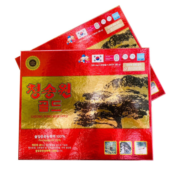 Tinh dầu thông đỏ CheongSongWon Gold 180 viên - Ảnh 2