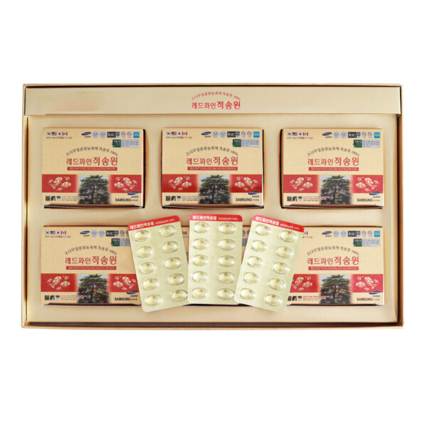 Tinh dầu thông đỏ Chính phủ Red Pine Jeoksongwon 180 viên - Ảnh 2