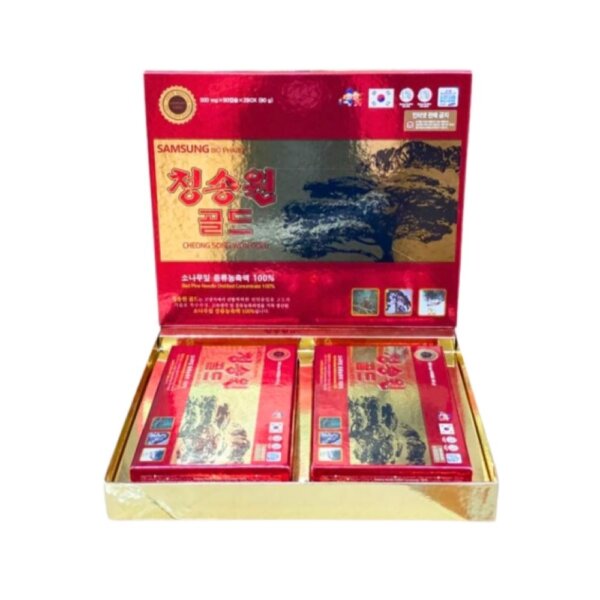 Tinh dầu thông đỏ CheongSongWon Gold 180 viên - Ảnh 4