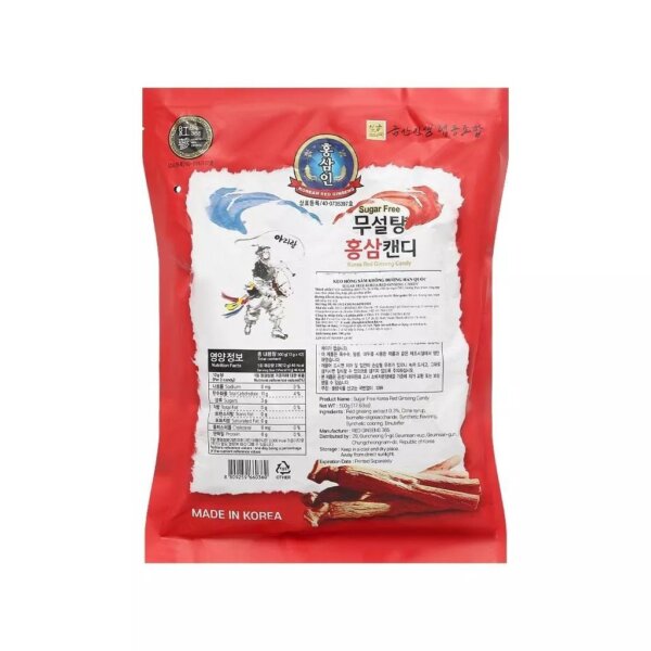 Kẹo Sâm không đường 365 Hàn Quốc gói 500g - Ảnh 3
