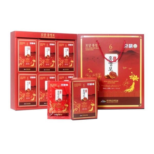 Nước Hồng Sâm Linh Chi Daesan Hàn Quốc 30 gói - Ảnh 6