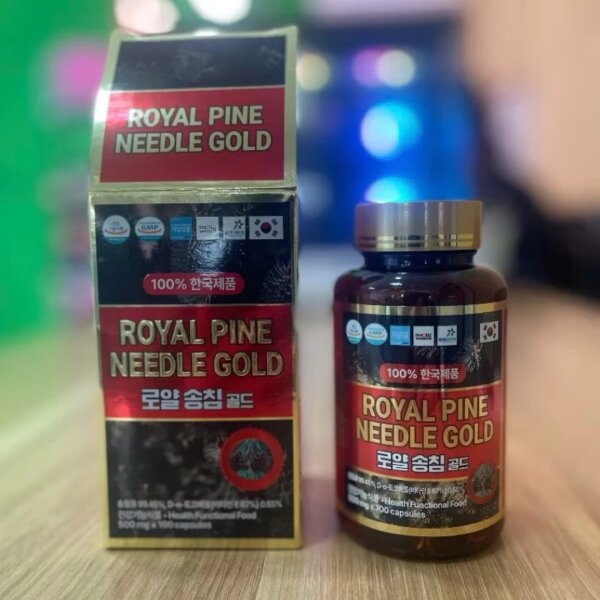 Dầu thông đỏ Red Pine Gold Chính phủ Hàn Quốc 100 viên - Ảnh 4